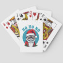 Recherche de père noël jeux de cartes Chat