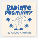 Zoek naar positiviteit stickers Inspirerend