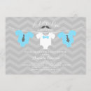 Recherche de little man baby shower invitations Chevron