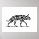 Zoek naar afrikaanse wilde hond posters Geschilderd