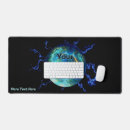 Recherche de bleu électrique tapis souris Fractal