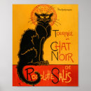 Recherche de vintage cat posters Chat noir