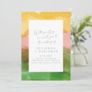 Recherche de couleur pour aquarelle invitations Minimaliste
