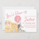 Recherche de chaton rose invitations Patte