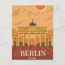 Recherche de illustration berlin cartes postales Aquarelle
