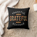 Recherche de thanksgiving maison coussins Reconnaissant