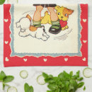 Recherche de chiens mignons cuisine linges Chiots