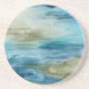 Zoek naar oceanen onderzetters Abstract