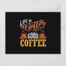 Zoek naar coffee briefkaarten Typografie