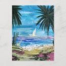 Recherche de la caraïbe cartes postales Plage de sable blanc