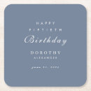 Recherche de anniversaire adulte dessous de verres Minimaliste