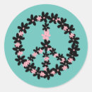 Recherche de symbole terre autocollants Paix