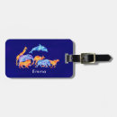 Recherche de un animal bagages étiquettes Girafe