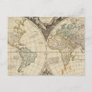Recherche de double hémisphère cartes postales Relief
