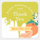 Recherche de fruits oranges autocollants Fruité