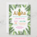 Recherche de luau bridal shower invitations Tropical