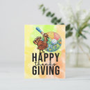 Recherche de dinde de thanksgiving cartes postales Turquie