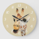 Recherche de animaux de chambre enfant horloges Girafe