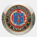 Recherche de bataillon autocollants Insignes d'opérations spéciales d'usmc