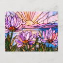 Recherche de nénuphars roses cartes postales Élégant