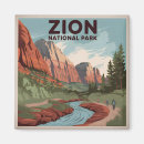Zoek naar zion national park magneten Vintage