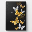 Zoek naar vlinders fotoplaat Zwart