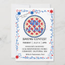 Recherche de feu invitations Bleu rouge