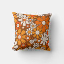 Recherche de les années 70 décoration coussins Floral rétro