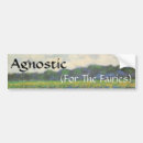 Recherche de agnostique voiture autocollants Athée