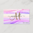 Recherche de conception de feuille cartes visite Coiffeur