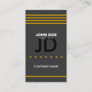 Recherche de mandataire cartes visite Initiales