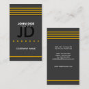 Recherche de professionnel du droit cartes visite Monogramme