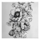 Zoek naar tattoo illustratie posters Bloemen