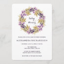 Recherche de noir et pourpre invitations Aquarelle