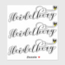 Recherche de villes allemandes autocollants Ville allemande