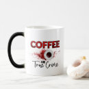 Recherche de sang tasses Crime