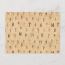 Recherche de rune cartes postales Viking