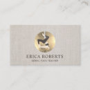 Recherche de instructeur de forme physique cartes visite Yoga