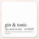 Zoek naar gin onderzetters Cocktail