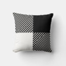 Recherche de plaid noir et blanc coussins Tendance