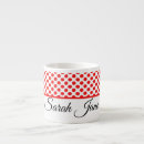 Recherche de rouge pois blanc tasses Élégant