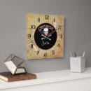 Recherche de piratique horloges Jolly roger