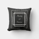 Recherche de graphique noir et blanc coussins Pour eux