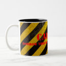 Recherche de radioactive tasses Danger