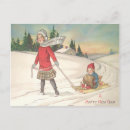 Recherche de luge cartes postales Mignon