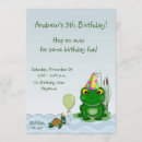 Recherche de grenouilles mignonnes invitations Animaux