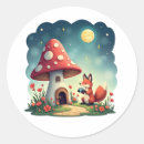 Recherche de renard vintage autocollants Cottagecore