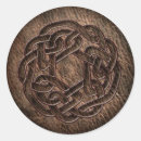 Recherche de motif celtique autocollants Noeud céleste