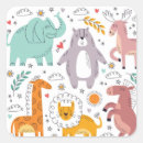 Recherche de cheval zèbre autocollants Animal