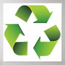 Zoek naar recyclen teken posters Symbool